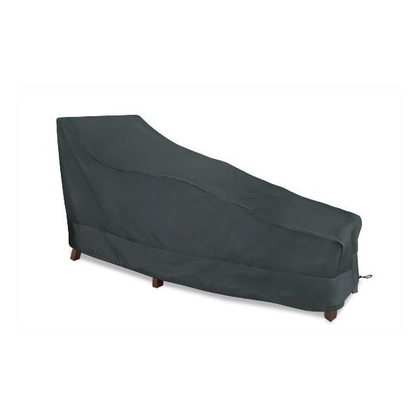 Eevelle Meridian Day Chaise Lounge Cover, Charcoal Gray, 36 in L x 30 in W x 82 in H MDCHSLNG_36W_82L_30H-CHL - main